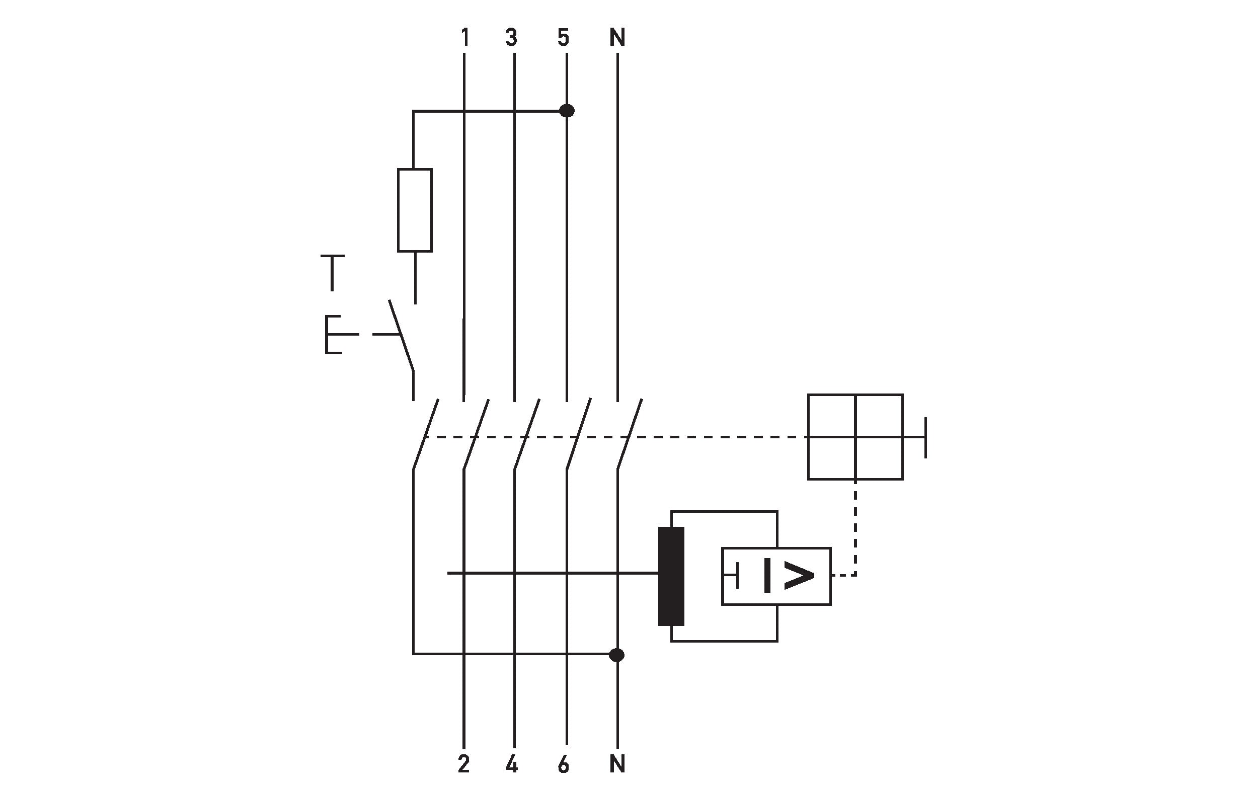 Doepke Doepke FI-Schutzschalter 4p, 40 A, 0.03 A, Typ A, KV, N-re Doepke Doepke FI-Schutzschalter 4p, 40 A, 0.03 A, Typ A, KV, N-re